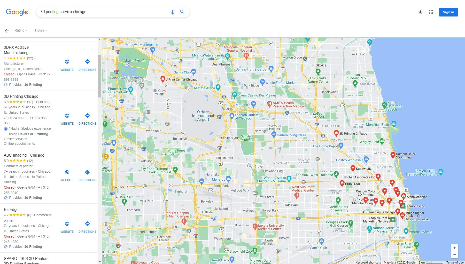 3d printing service chicago more