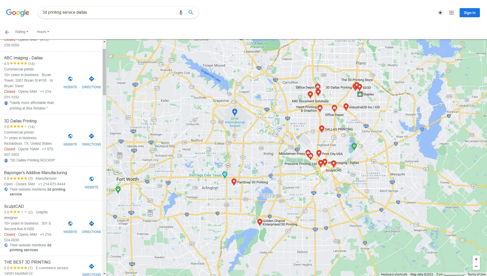 3d printing service dallas more