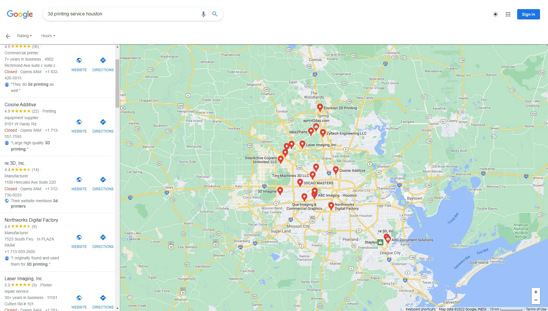 3d printing service houston more