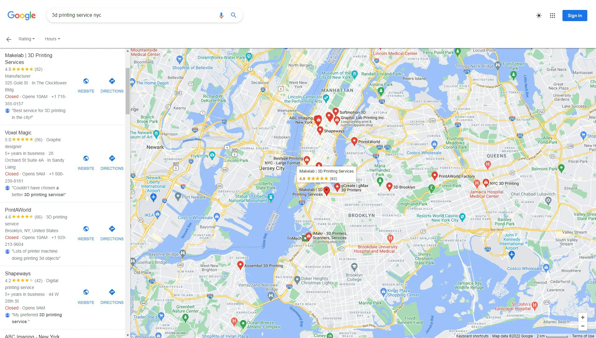 3d printing service nyc more