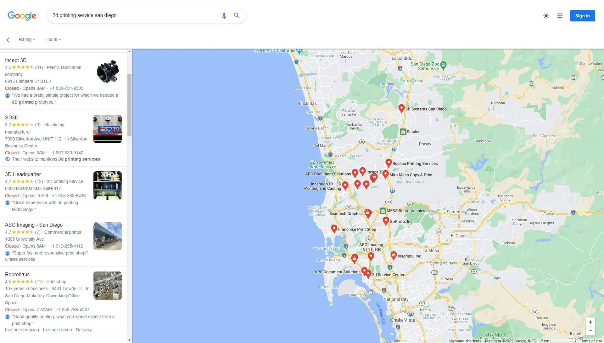 3d printing service san diego more