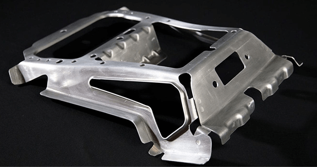 Sheet metal stamping complex part_LAVA part made to demand