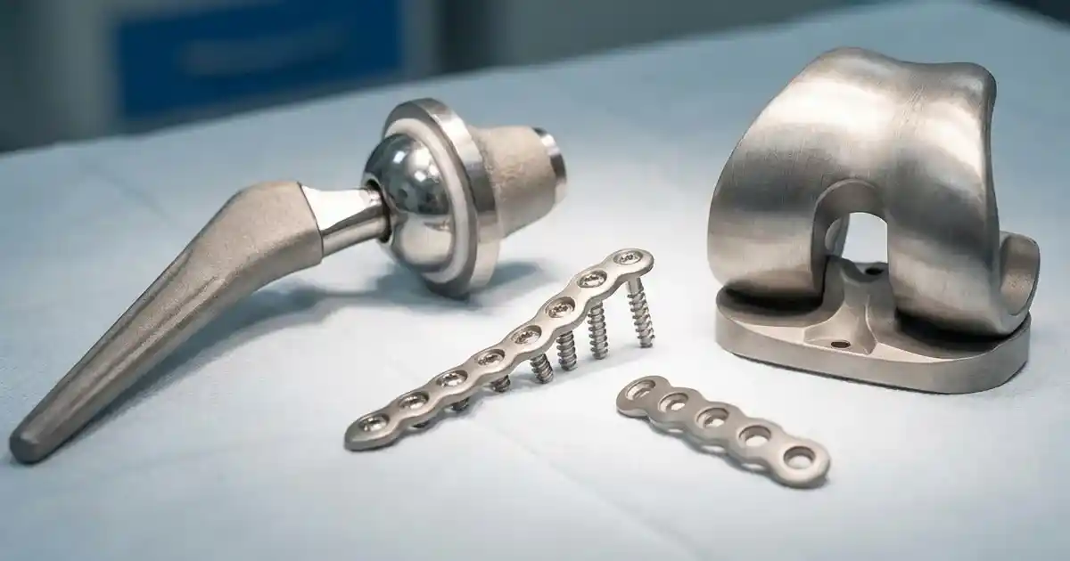 titanium Orthopedic implants
