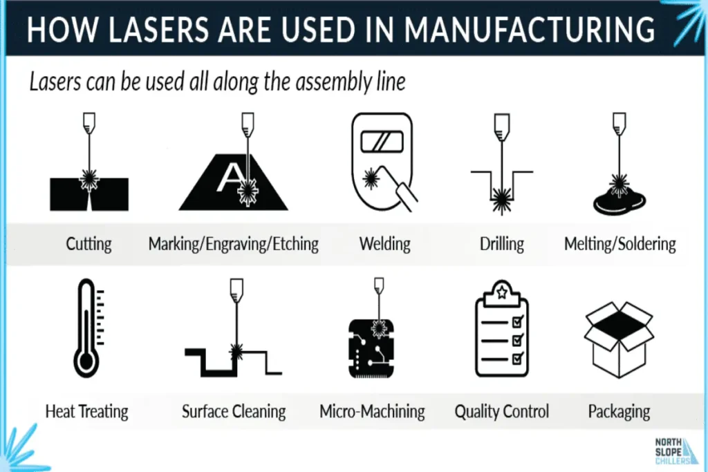 Lasers in Manufacturing | North Slope Chillers