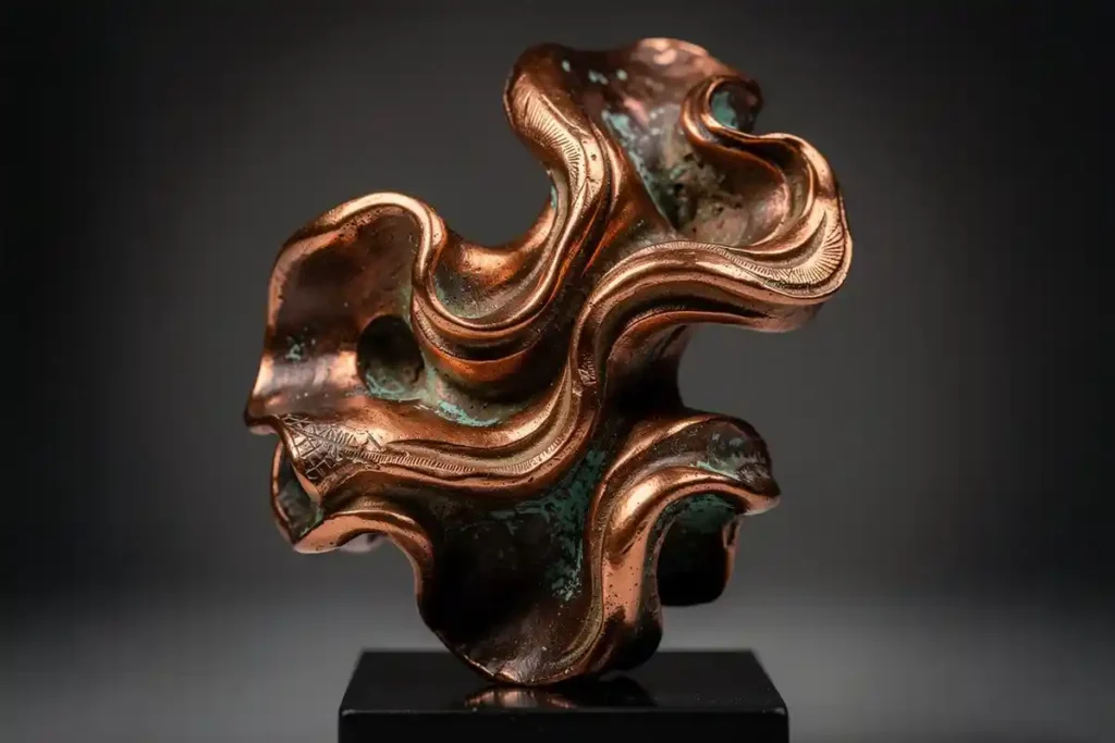 copper lost wax casting artwork
