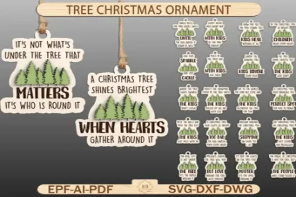 Christmas Family Ornament