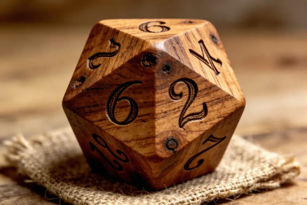 wood dice