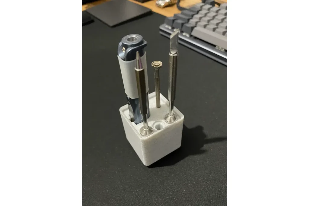 gridfinity soldering iron stand