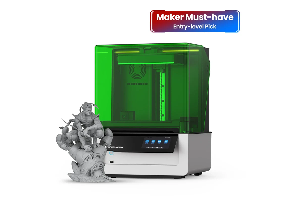 high resolution resin 3d printer