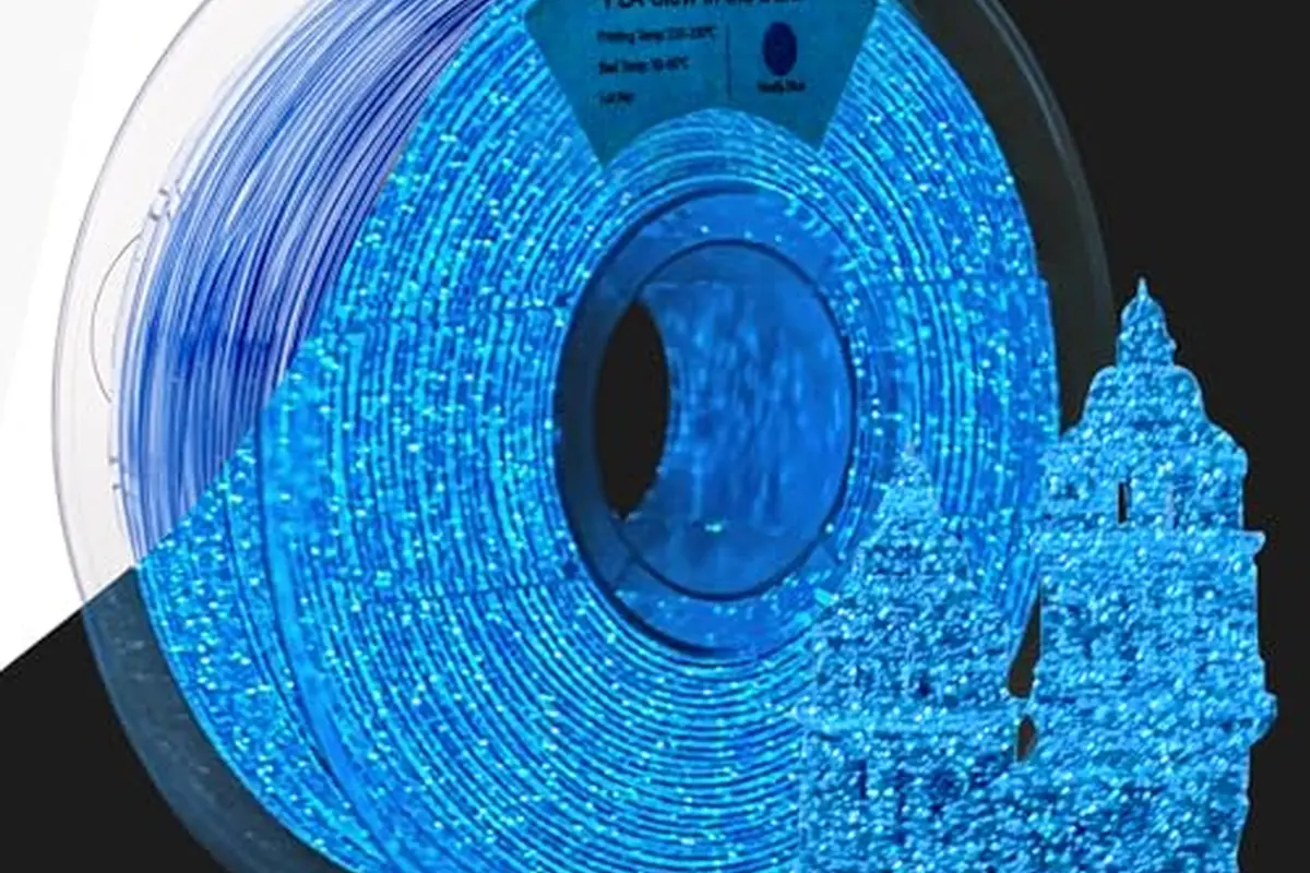 Glow-in-the-Dark PLA filament