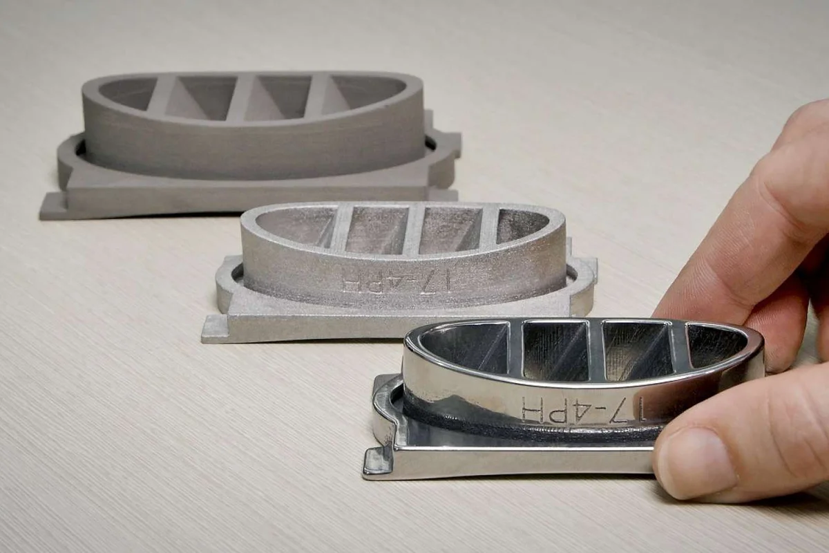 3d printing of metal components