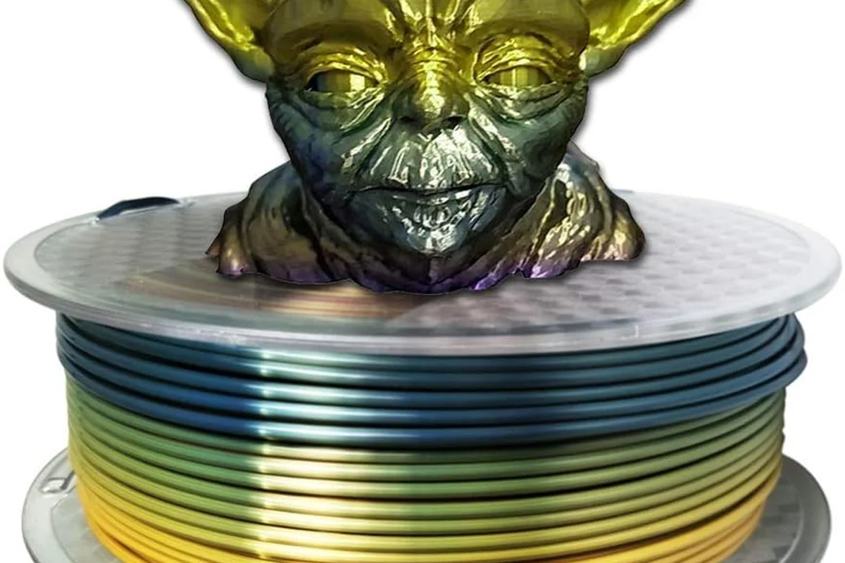 Rainbow PLA filament