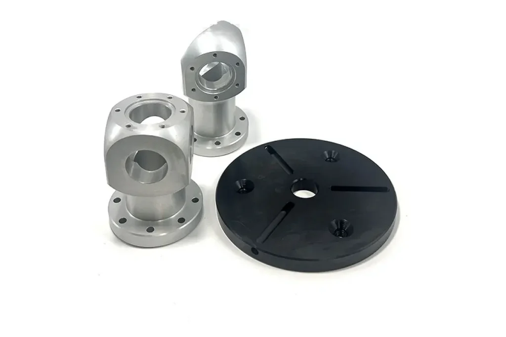 Precision machined and cast components for robotic arms and industrial machinery
