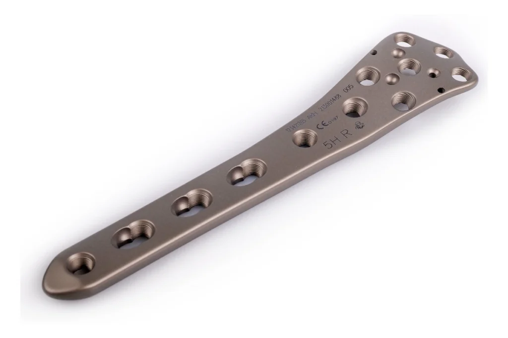 Precision medical metal components and surgical parts