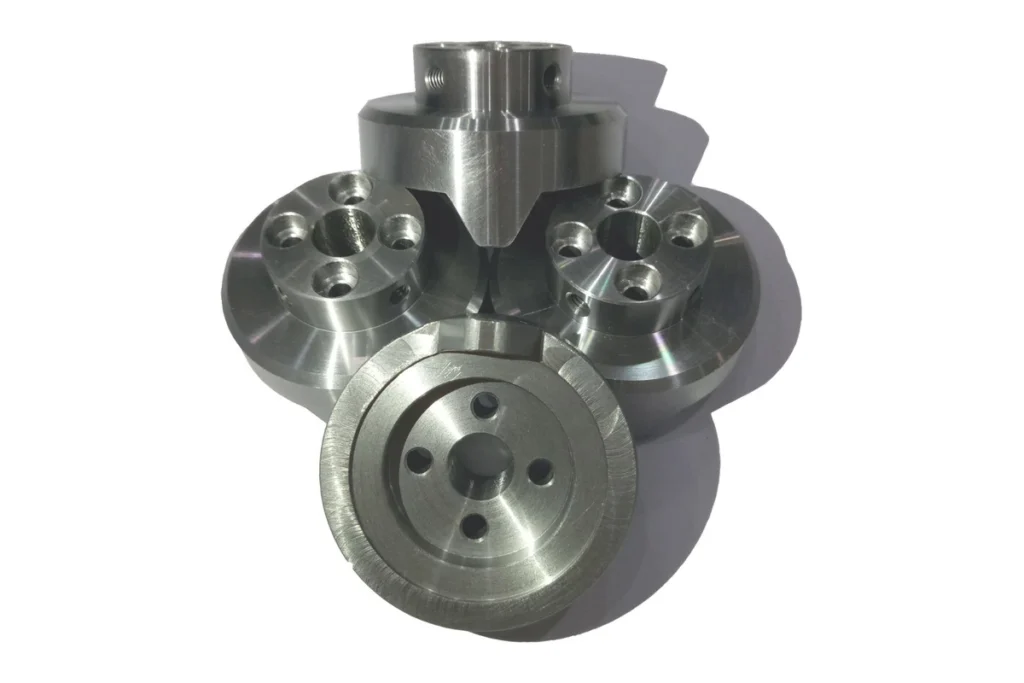 Stainless steel CNC machined parts including 304, 316 and 17-4PH components