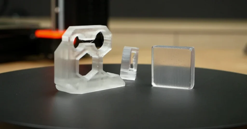 Transparent 3D Printing